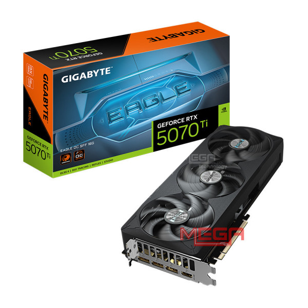 Vga Gigabyte GeForce RTX 5070 Ti EAGLE OC SFF 16G (GV-N507TEAGLE OC-16GD)