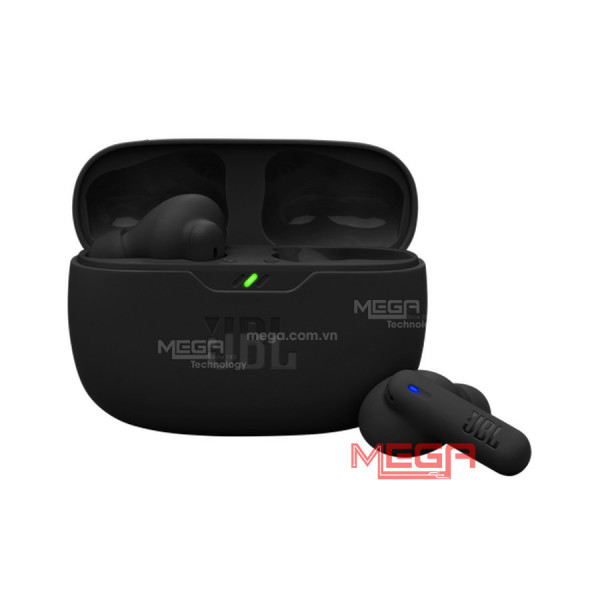 Tai nghe Bluetooth True Wireless JBL Wave Beam 2 Đen (WBEAM2BLK)