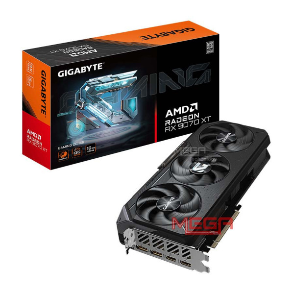 Vga Gigabyte Radeon RX 9070 XT GAMING OC 16GB (GV-R9070XTGAMING OC-16GD)