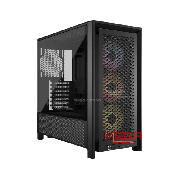 Case Corsair FRAME 4000D RS ARGB Mid-Tower, Black CC-9011296-WW