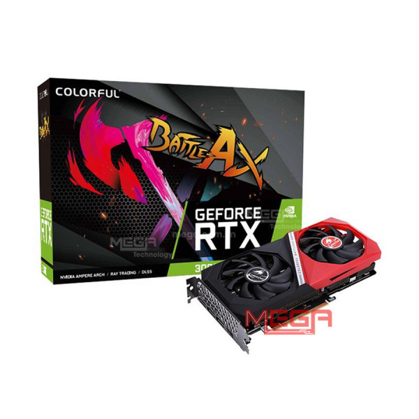 Vga Colorful GeForce RTX 3060 12GB GDDR6 NB DUO L-V V2 LHR ( 2fan)