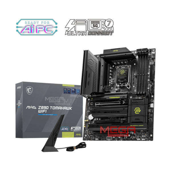 Mainboard MSI Z890 TOMAHAWK WIFI DDR5 (Wifi+Bluetooth+Thunderbolt 4)