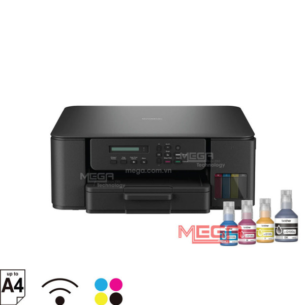 Máy in phun màu đa chức năng Brother DCP-T530DW (A4/A5/ In/ Copy/ Scan/ Đảo mặt/ ADF/ USB/ WIFI)
