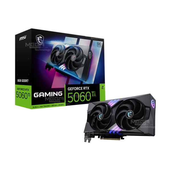 Vga MSI GeForce RTX 5060 Ti 8G Gaming OC GDDR7