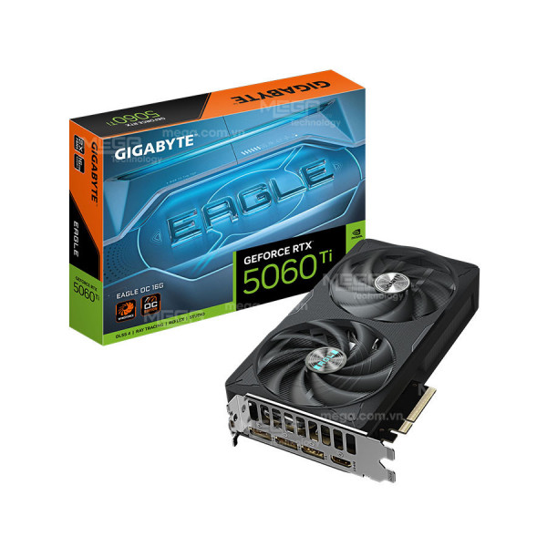 Vga Gigabyte GeForce RTX 5060Ti EAGLE OC 16G (GV-N506TEAGLE OC-16GD)