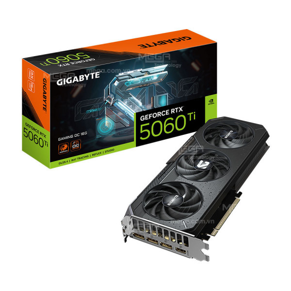 Vga Gigabyte GeForce RTX 5060 Ti GAMING OC 16G (GV-N506TGAMING OC-16GD)