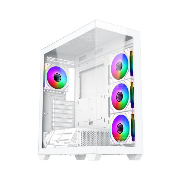 Case Xigmatek Blast Artic 4GF ATX - White | Kèm sẵn 4 fan (EN 44922)