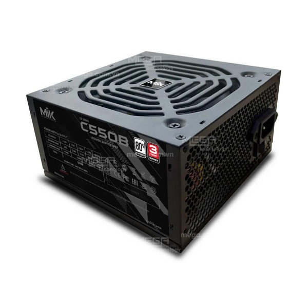 Nguồn máy tính MIK C550B - 550W 80 Plus white