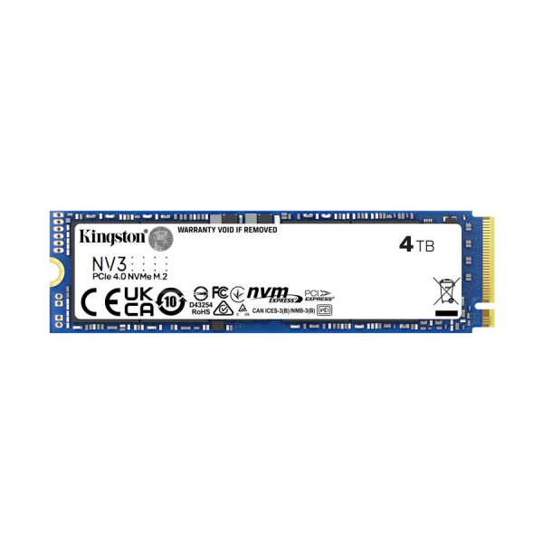 Ổ cứng SSD Kingston NV3 4TB M.2 PCIe Gen4 x4 NVMe (SNV3S/4000G)