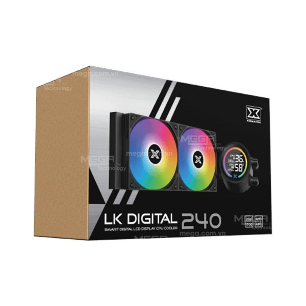 Tản nhiệt nước AIO Xigmatek LK 240 Digital (EN46094) 
