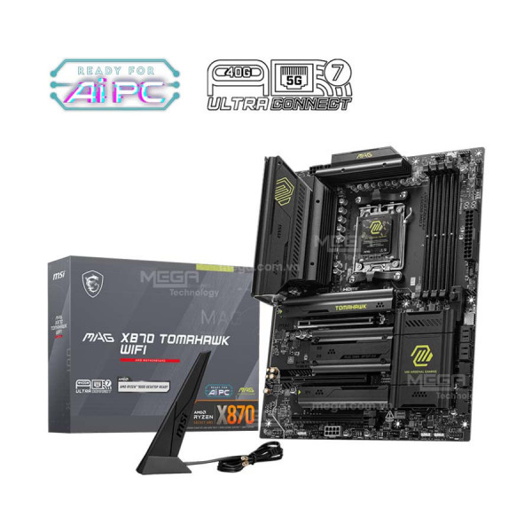 Mainboard MSI MAG X870 TOMAHAWK WIFI (AMD, 4 khe RAM DDR5) 
