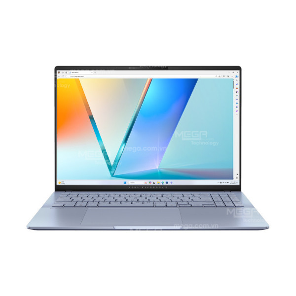 Laptop ASUS Vivobook S 16 S5606CA-RI115WS Xanh ( Cpu Ultra 7-255H, Ram 32GB, SSD 1TB, Vga Intel Arc, 16 inch 3K OLED, Win 11H, Office)
