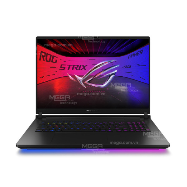 Laptop ASUS ROG Strix SCAR 18 G835LW-SA172W Đen (Cpu Ultra 9 275HX, Ram 64GB ( 2x32gb ), SSD 4TB, Vga GeForce RTX 5080 16GB GDDR7, 18 inch WQXGA 240Hz, Win 11H)