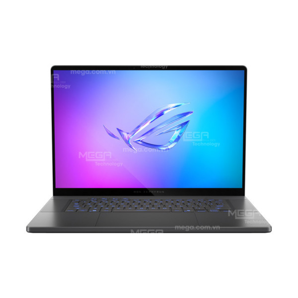 Laptop ASUS ROG Zephyrus G16 GU605CR-QR137W Xám (Cpu Ultra 9-285H, Ram 32GB, SSD 1TB, Vga GeForce RTX 5070 Ti 12GB GDDR7, 16.0 inch WQXGA OLED 240Hz, Win 11H)