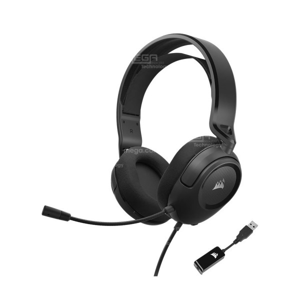 Tai nghe Corsair HS35 Surround V2, Carbon (CA-9011386-AP)