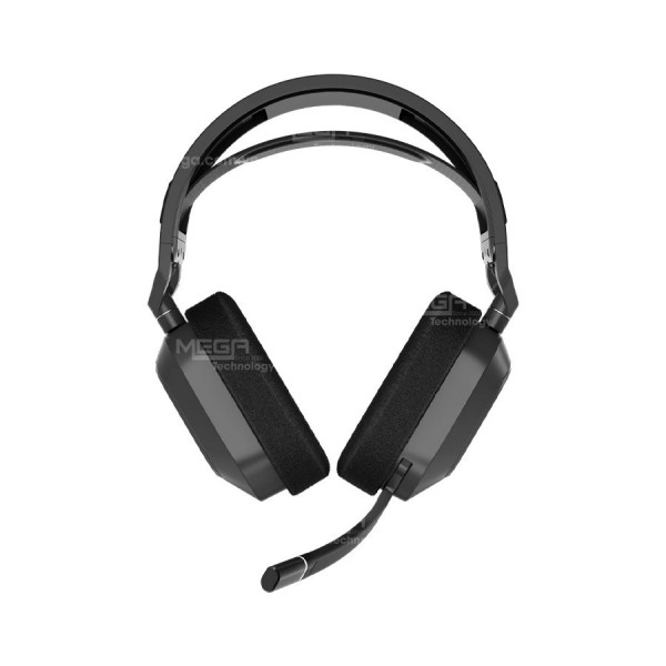 Tai nghe không dây Corsair HS80 MAX RGB - Steel Gray (CA-9011295-AP)