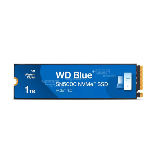 Ổ cứng SSD WD Blue SN5000 1TB NVMe PCIe Gen4 x4 WDS100T4B0E