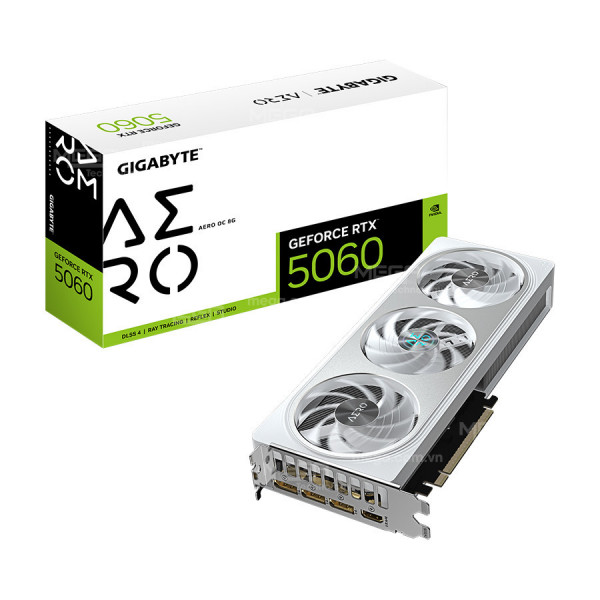 Vga Gigabyte RTX 5060 AERO OC 8GB (N5060AERO OC-8GD)