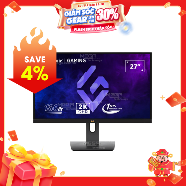 LCD ViewSonic VX2758A-2K-PRO-4 27 inch 2K IPS 180Hz 1ms ( DP, HDMI)