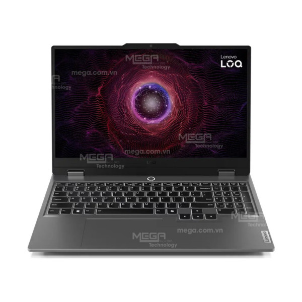 Laptop Lenovo LOQ 15ARP9 83JC00HXVN Xám (Cpu AMD R5-7235HS Ram 12GB, SSD 512GB, Vga GeForce RTX 3050 6GB GDDR6, 15.6 inch FHD ,Win 11HSL, 2Y)