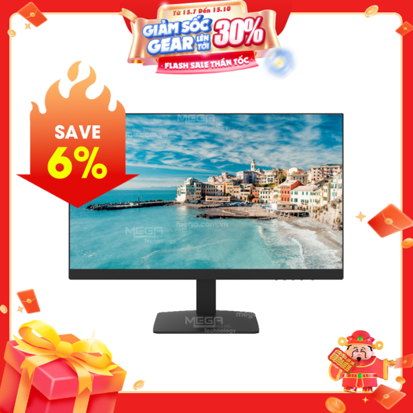 LCD Hikvision DS-D5024FN01 23.8 inch FHD IPS 75Hz 5ms, tràn viền , chân vuông (HDMI, VGA)