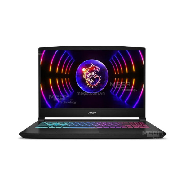 Laptop MSI Katana 15 B13VEK-2415VN Đen (Cpu i5-13420H, Ram 8GB, SSD 512GB, Vga GeForce RTX 4050 6GB GDDR6,15.6 inch FHD , Win 11H SEA, Balo, 2Y)