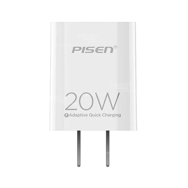 Củ sạc PISEN QUICK- Mr White USB-C 20W TS-C135A (GLB)