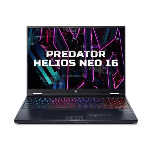Laptop Acer Predator Helios Neo 16 PHN16-72-78DQ (NH.QNNSV.00U) Đen ( Cpu i7-1450HX, Ram 16GB, SSD 1TB, Vga RTX 4060 8GB, 16 inch 2K 240Hz, Win11)