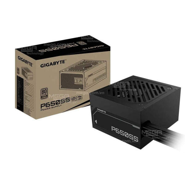 Nguồn máy tính Gigabyte P650SS 650W Black (GP-P650SS)