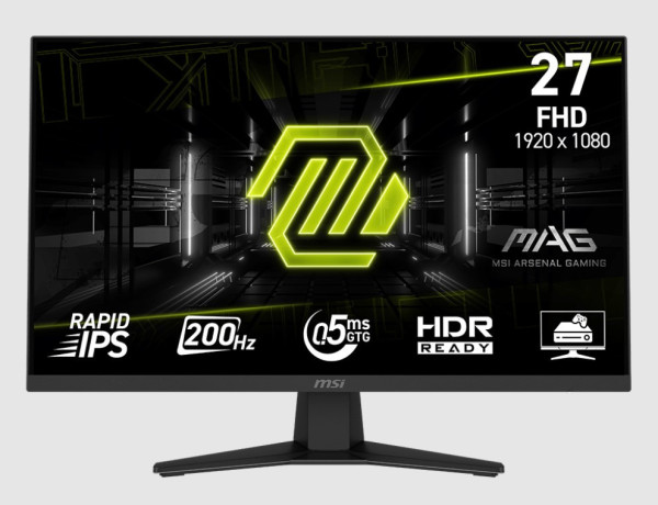 LCD MSI MAG 274F 27 inch FHD Rapid IPS 200Hz 0.5ms ( HDMI, DP)