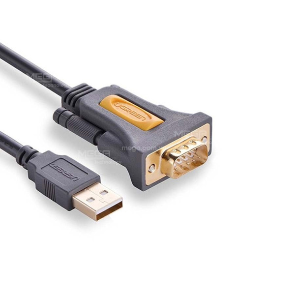 Cáp chuyển đổi USB 2.0 to COM RS232 3m cao cấp Ugreen 20223