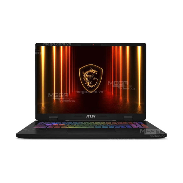 Laptop MSI Crosshair 16 HX AI D2XWGKG 071VN Xám ( Cpu U9-275HX, Ram 32gb ( 2x16gb), SSD 1TB,  Vga RTX 5070 8GB GDDR7, 16.0 inch QHD+ IPS, Windows 11 Home SEA, 2Y, Balo )