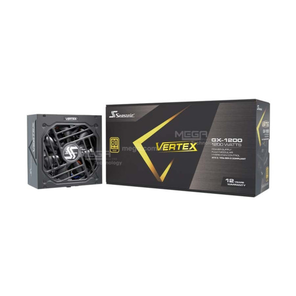 Nguồn máy tính Seasonic Vertex GX-1000 (80 PLUS Gold, ATX3.0, PCIE5, full modular)