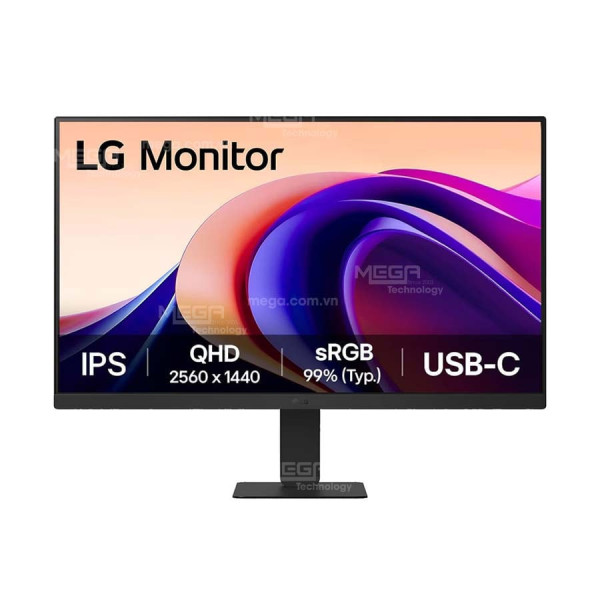 LCD LG 24U631A-B 23.8 inch IPS 2K 100Hz 5ms (USB-C, HDMI)