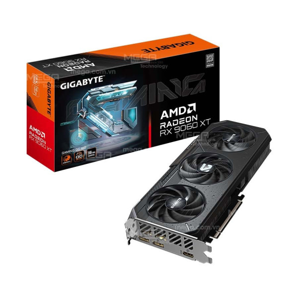 Vga Gigabyte Radeon RX 9060 XT GAMING OC 16G GDDR6 (R9060XTGAMING OC-16GD)
