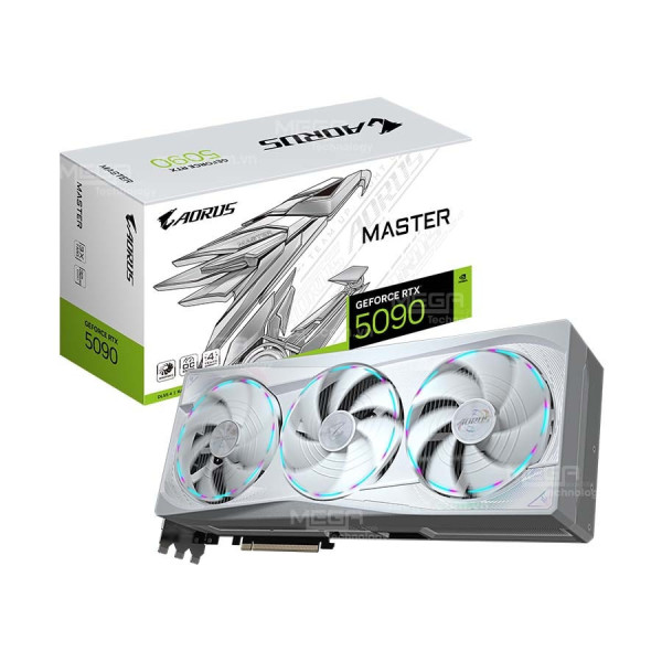 Vga Gigabyte RTX 5090 AORUS MASTER ICE 32GB (N5090AORUSM ICE-32GD)