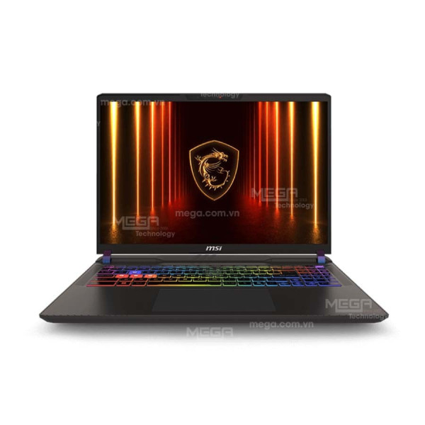 Laptop MSI Vector 16 HX AI A2XWHG-010VN Xám ( Cpu U7-255HX, Ram 16GB ( 2X8GB), SSD 512GSSD, Vga GeForce RTX 5070Ti 12GB GDDR7, 16.0 inch QHD+ IPS 240Hz, Win 11HSL, Bal, 3Y