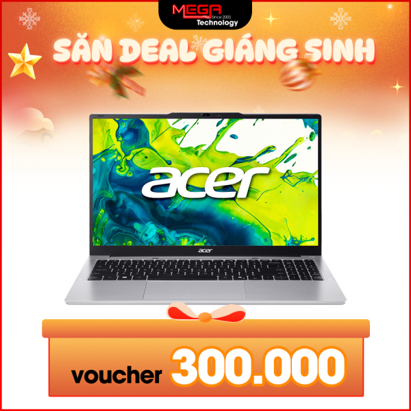 Laptop Acer Aspire Lite 15 AL15-72P-581V NX.D4CSV.001 Bạc ( Cpu i5-13500H, Ram 16GB, SSD 512GB, Vga Intel UHD, 15.6 inch FHD IPS, Win 11H, 1Y)