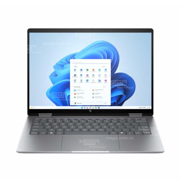 Laptop HP Envy x360 14-fc0151TU AY8V2PA Bạc (Cpu Ultra 7-155U, Ram 32GB, SSD 1TB, Vga Intel Iris Xe Graphics, 14.0inch OLED Touch 120Hz, Pen,  Win 11 Home, Vỏ nhôm)