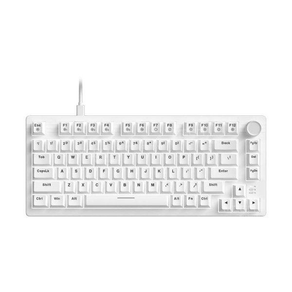 Bàn phím cơ DAREU EK75 Full White - Dream switch, PBT