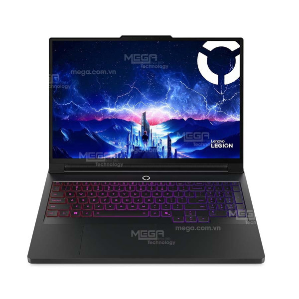Laptop Lenovo Legion Pro 7 16IAX10H 83F5008WVN Đen ( Cpu Ultra 9-275HX, Ram 32GB (2X16GB), SSD 1TB, Vga GeForce RTX 5080 16GB GDDR7, 16inch WQXGA 240Hz, Win 11H, Office Home & Student 2024, 3Y)