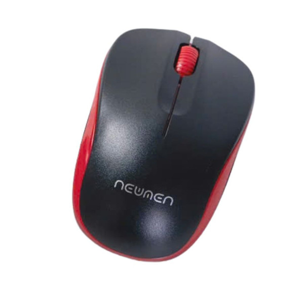 Chuột máy tính không dây Newmen F116, Đen đỏ