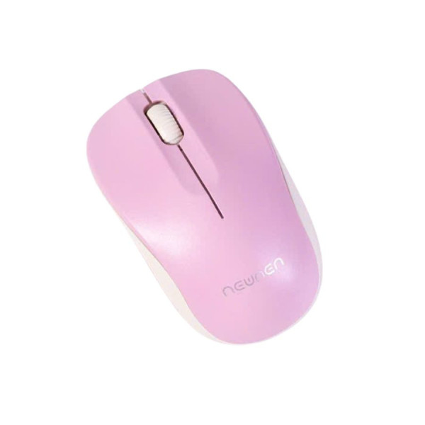 Chuột máy tính không dây Newmen F116, Trắng hồng