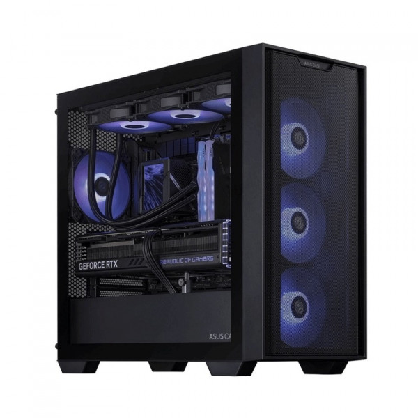 Case ASUS A21 Black (Matx, Màu Đen)