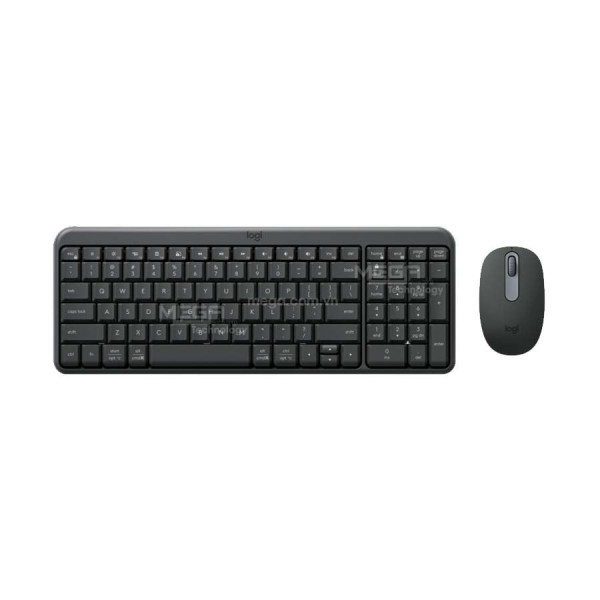 Bàn phím + chuột không dây Logitech Bluetooth MK250 ( Màu than chì )