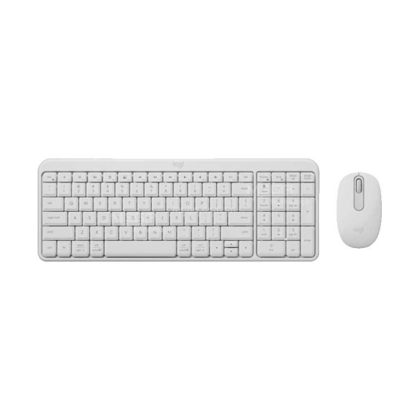 Bàn phím + chuột không dây Logitech Bluetooth MK250 ( Màu trắng)
