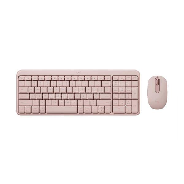 Bàn phím + chuột không dây Logitech Bluetooth MK250 ( Màu hồng )