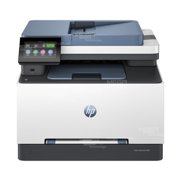 Máy in màu đa chức năng HP Color LaserJet Pro MFP 3303fdn 499M7A ( In đảo mặt, Copy, Scan, Fax, ADF, A4, A5, USB, LAN)