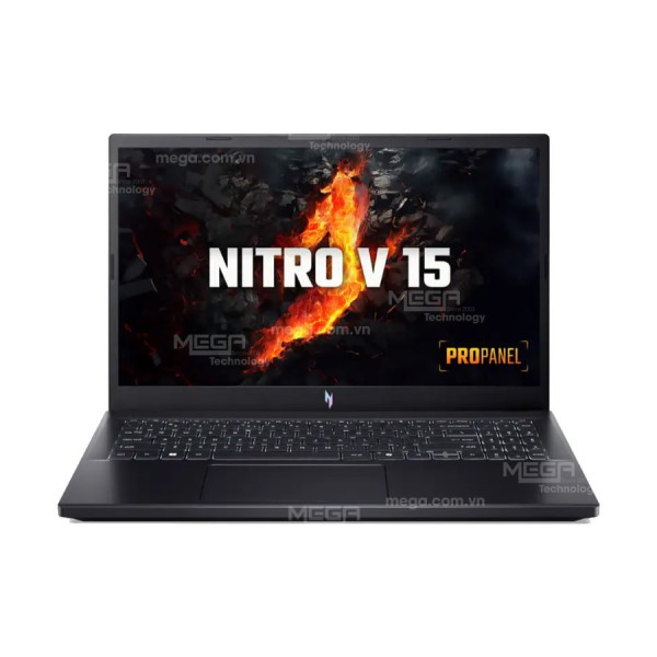 Laptop Acer Gaming Nitro V 15 ProPanel ANV15-52-72BM NH.QZ9SV.004 Đen ( Cpu i7-13620H, Ram 16GB, SSD 512GB, Vga GeForce RTX 5050 8GB GDDR7, 15.6 inch FHD 180Hz, Win 11HSL, 2Y)