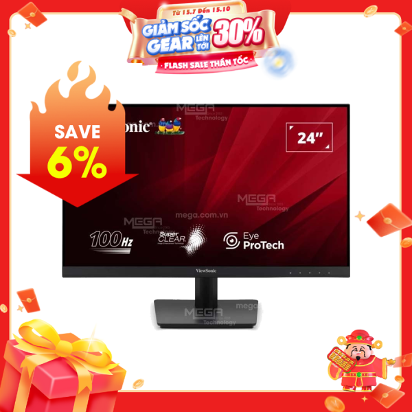 LCD Viewsonic VA241-H 23.8 inch FHD VA 100Hz 4ms ( HDMI, VGA)